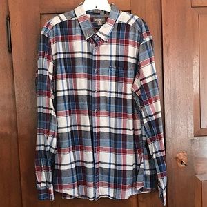 Eddie Bauer flannel shirt Large TALL